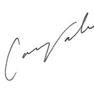 Signature for about me page